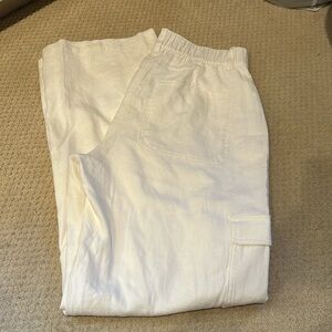 NWT Holloster baggy linen blend pants